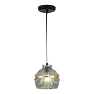 SL1661.413.01 Светильник подвесной ST-Luce Черный/Дымчатый E27 1*40W КОКОН 500_191_2948997